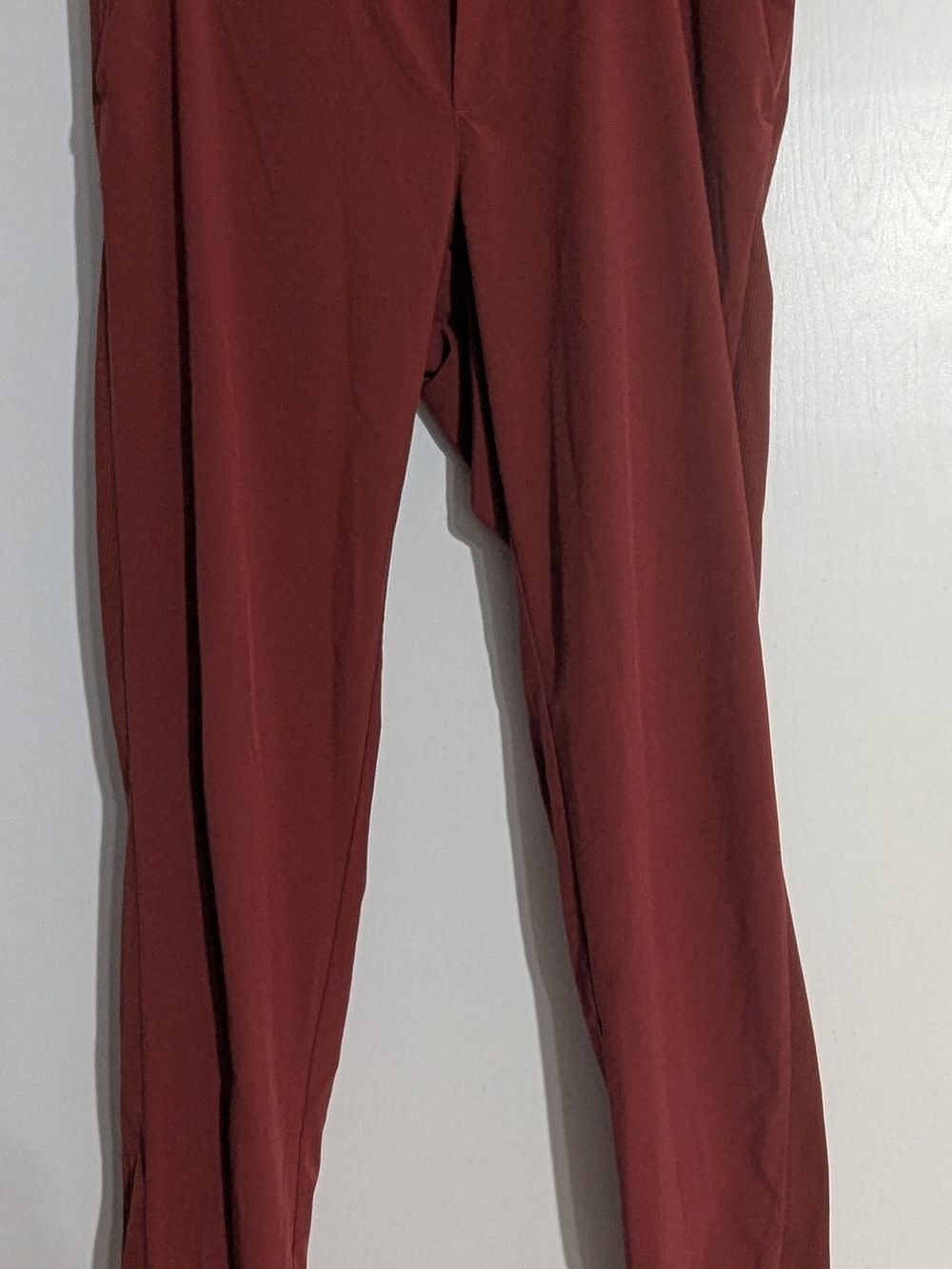 Athleta Women's Rust Red Track Pants - Picture 2 of 6